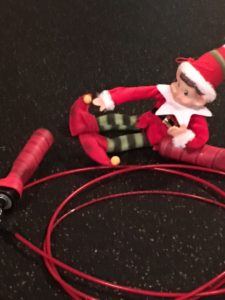 Elf on the shelf workout