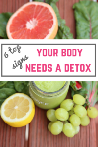 signs you need a detox