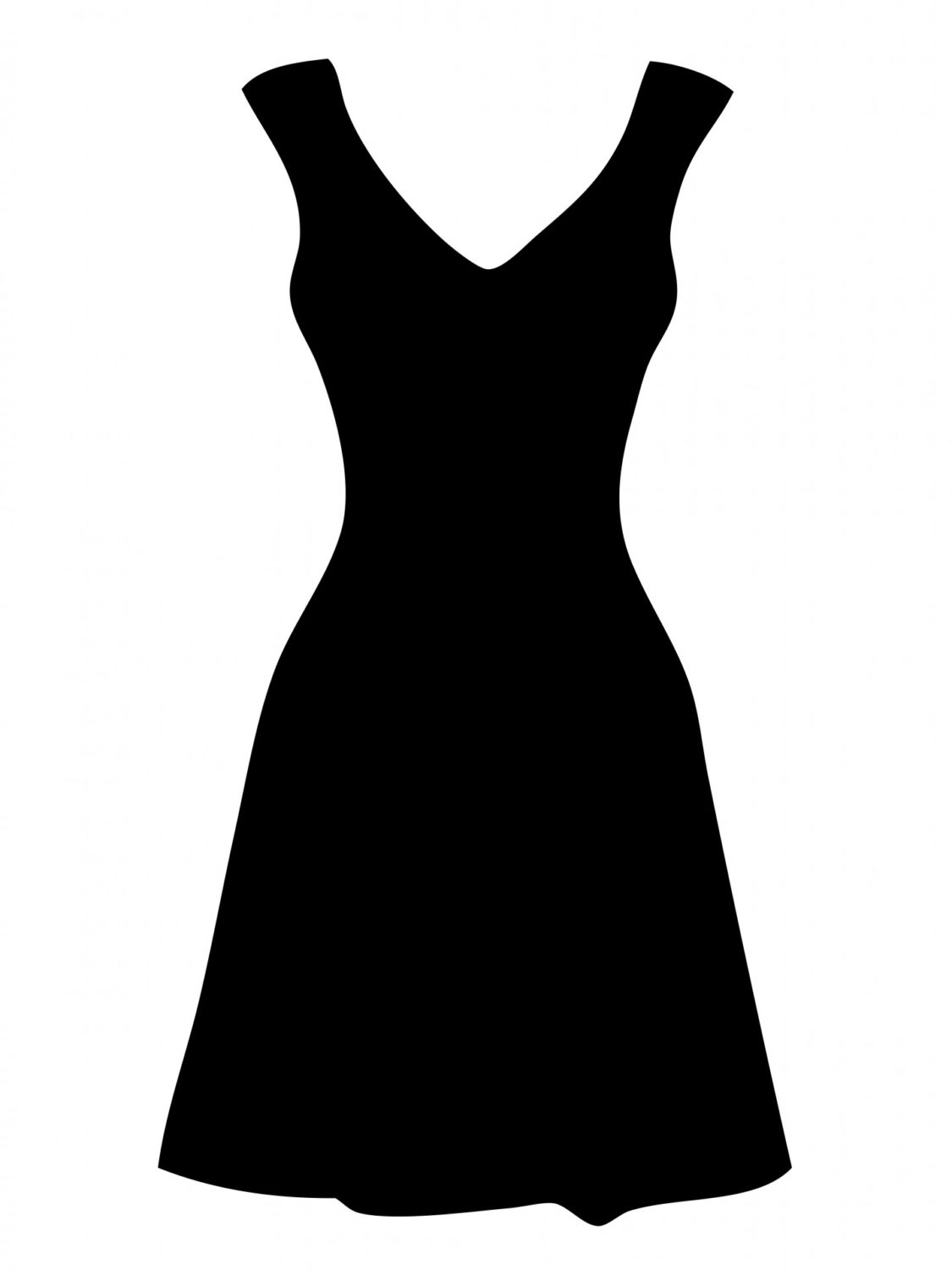 black-dress-clipart - Missi Balison Fitness