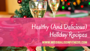 Healthy holiday recipes