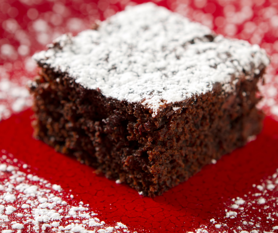 gingerbread brownies