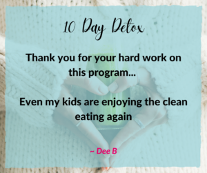 _10 Day Detox Testimonial - Dee