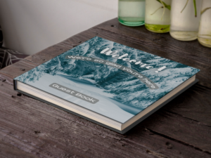 Ski Cabin Themed Guest Book